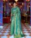 Picture of Ideal Green Silk Saree