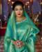 Picture of Ideal Green Silk Saree