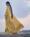 Picture of Comely Yellow Casual Saree