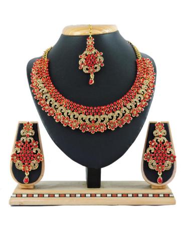 Picture of Resplendent Red Necklace Set