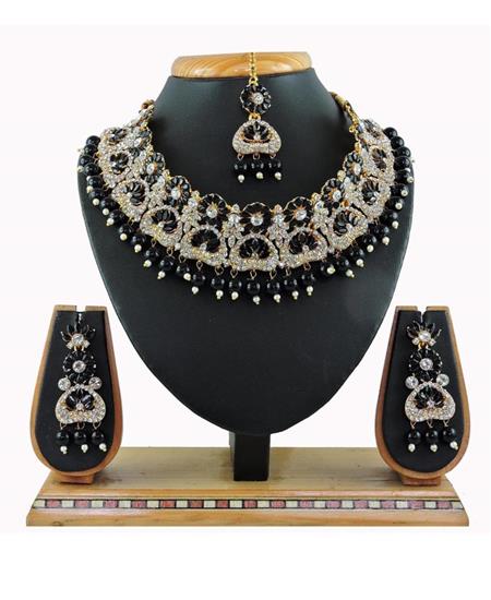 Picture of Good Looking Black Necklace Set