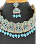 Picture of Statuesque Sky Blue Necklace Set