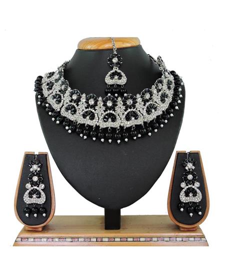 Picture of Superb Black Necklace Set