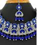 Picture of Alluring Blue Necklace Set