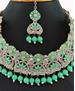 Picture of Admirable Aqua Green Necklace Set