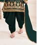 Picture of Beauteous Green Patiala Salwar Kameez