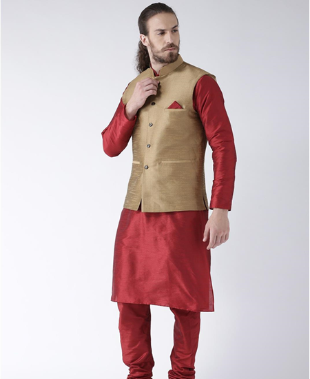 Picture of Radiant Maroon Kurtas