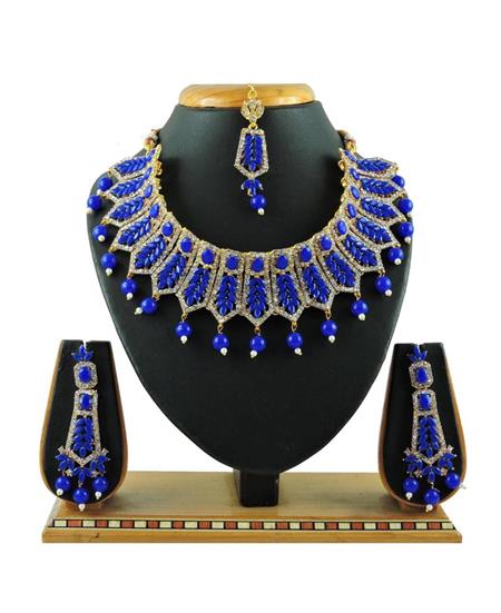 Picture of Delightful Blue Necklace Set