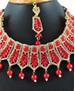 Picture of Pretty Red Necklace Set