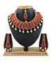 Picture of Bewitching Red Necklace Set