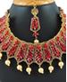 Picture of Bewitching Red Necklace Set