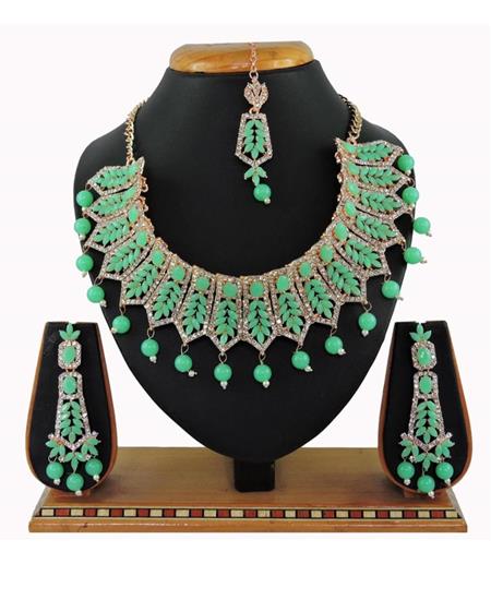 Picture of Alluring Mint Necklace Set