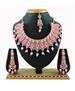 Picture of Sightly Rose Pink Necklace Set