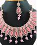 Picture of Sightly Rose Pink Necklace Set