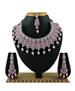 Picture of Beauteous Light Pink Necklace Set