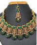 Picture of Appealing Green Necklace Set