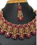 Picture of Marvelous Rani Pink Necklace Set