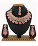 Picture of Stunning Rose Pink Necklace Set