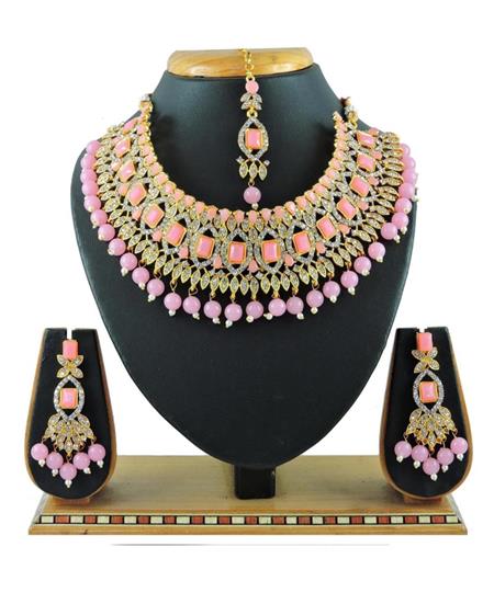 Picture of Sightly Pink Necklace Set