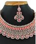 Picture of Shapely Pink Necklace Set