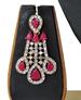 Picture of Graceful Rani Pink Necklace Set