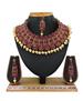 Picture of Delightful Rani Pink Necklace Set