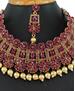 Picture of Delightful Rani Pink Necklace Set