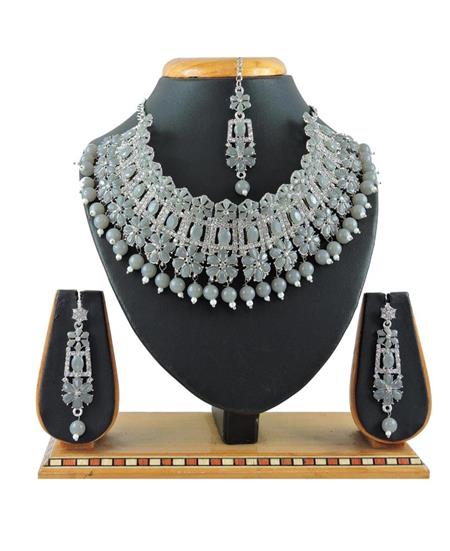 Picture of Gorgeous Grey Necklace Set