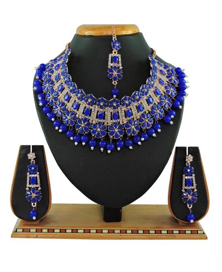 Picture of Admirable Blue Necklace Set