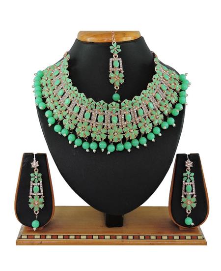 Picture of Good Looking Mint Necklace Set