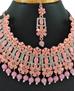 Picture of Shapely Light Pink Necklace Set