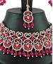 Picture of Resplendent Rani Pink Necklace Set