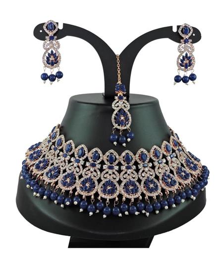 Picture of Sightly Navy Blue Necklace Set