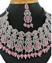 Picture of Appealing Light Pink Necklace Set