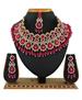 Picture of Excellent Rani Pink Necklace Set