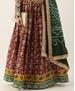 Picture of Enticing Maroon Lehenga Choli