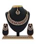 Picture of Amazing Maroon Necklace Set