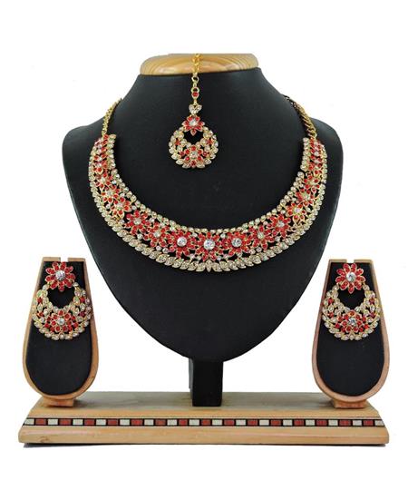 Picture of Grand Red Necklace Set