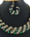 Picture of Shapely Green Necklace Set