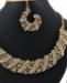 Picture of Pretty Gold & White Necklace Set