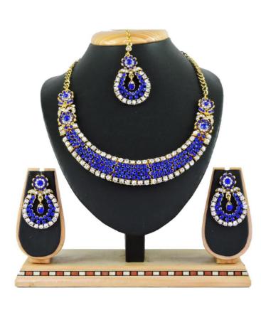 Picture of Beautiful Blue Necklace Set