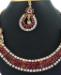 Picture of Splendid Maroon Necklace Set