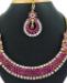 Picture of Delightful Rani Pink Necklace Set