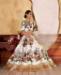 Picture of Superb White Lehenga Choli