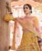 Picture of Charming Mustard Lehenga Choli