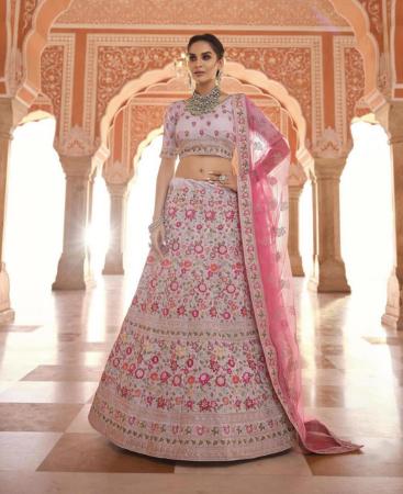 Picture of Sightly Grey Lehenga Choli