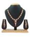 Picture of Comely Maroon Necklace Set