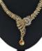 Picture of Well Formed Gold & White Necklace Set