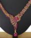 Picture of Well Formed Rani & Gold Necklace Set