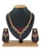 Picture of Pleasing Maroon Necklace Set